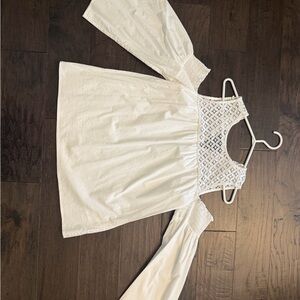 Michael Kors White Lace Blouse